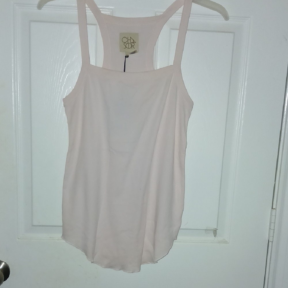 Chaser Soft Pink Razorback  Top